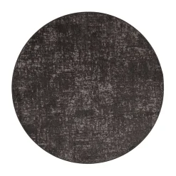 matto Basaltti ø 200 cm 800 musta*VM-Carpet