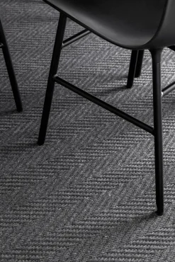 matto Elsa Ø 200 cm musta*VM-Carpet Discount