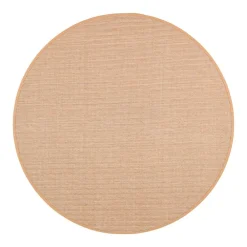 matto Havu ø 160 cm 71 natur/valkoinen*VM-Carpet New