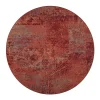 Best VM-Carpet matto Rustiikki ø 240 cm 14 puna-oranssi