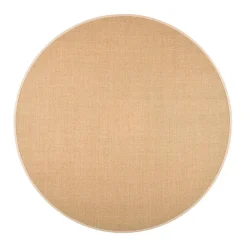New VM-Carpet matto Sisal Ø 160 cm beige-harmaa