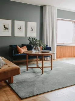 Clearance VM-Carpet Puuteri 164 oliivi, 160*230 cm, kantti 5921