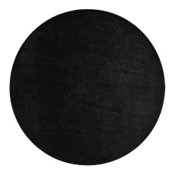 Online VM-Carpet Satine 800 musta, Ø 160 cm, kantti 5460