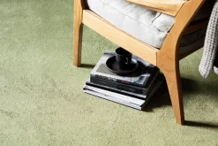 Discount VM-Carpet Satine 572 vihreä, Ø 160 cm, kantti 5784