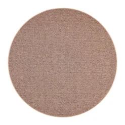 Tweed, 42 vaaleanruskea, Ø 200 cm, kantti 5978*VM-Carpet Sale