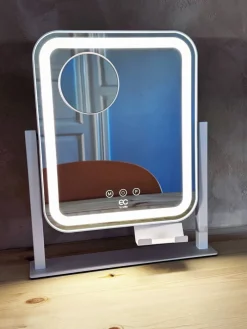 meikkipeili Glowing MI4W-D25 valkoinen*Wilfa Discount