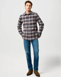 paita 112371556 Brushed 1 Pkt*Wrangler Online