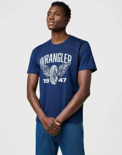 t-paita 112371477  Americana Tee Regular fit*Wrangler Clearance