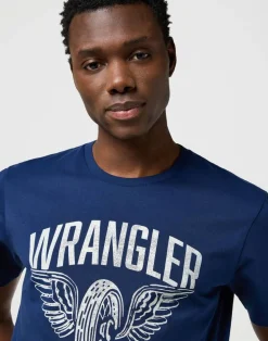 t-paita 112371477  Americana Tee Regular fit*Wrangler Clearance