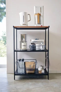 Yamazaki hylly Tower 3 tasoa musta