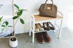 kenkäteline kannella Tower valkoinen*Yamazaki Outlet