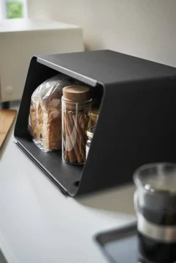 Yamazaki leipälaatikko + irtokansi Tower musta