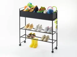 säilytyskärry Tower musta*Yamazaki Sale