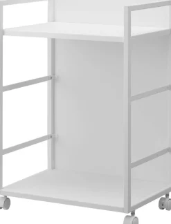 säilytysvaunu Tower 2 tasoa valkoinen*Yamazaki New