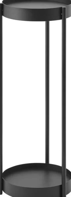 sivupöytä Tower pyörillä musta*Yamazaki Clearance