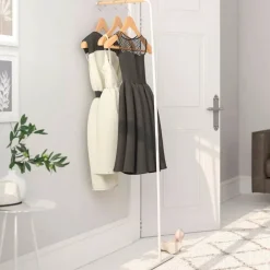 Discount Yamazaki Vaateteline Tower Slim valkoinen