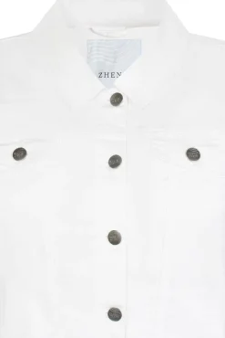 Discount Zhenzi farkkutakki Vandy778 00010 Valkoinen