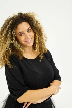 Online Zhenzi paita 300260 09000 Musta