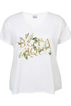 Discount Zhenzi t-paita Leia 00010 Valkoinen