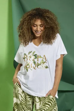 Discount Zhenzi t-paita Leia 00010 Valkoinen